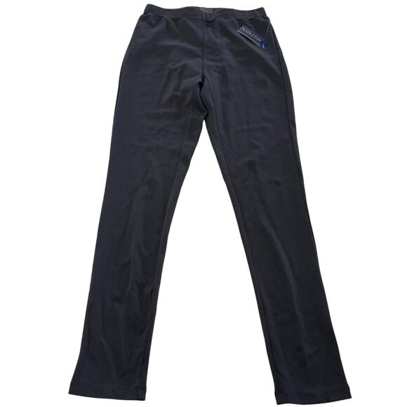 Pendleton Pants Womens Medium Black Grey Stretch Rayon Blend Pull On Essentials - Picture 1 of 9
